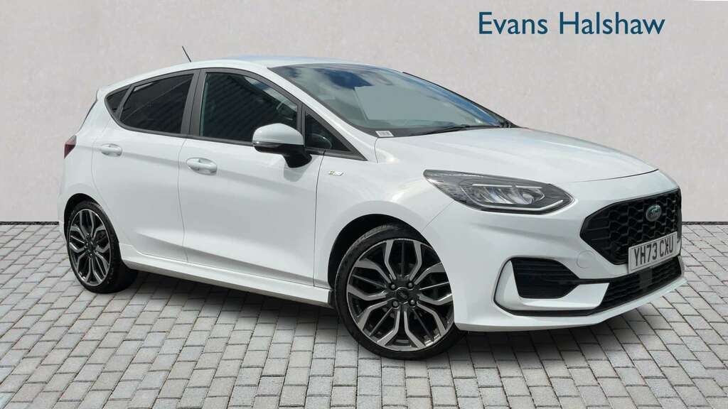 Ford Fiesta 1.0 Ecoboost Hybrid Mhev 125 St-line X 2023 White