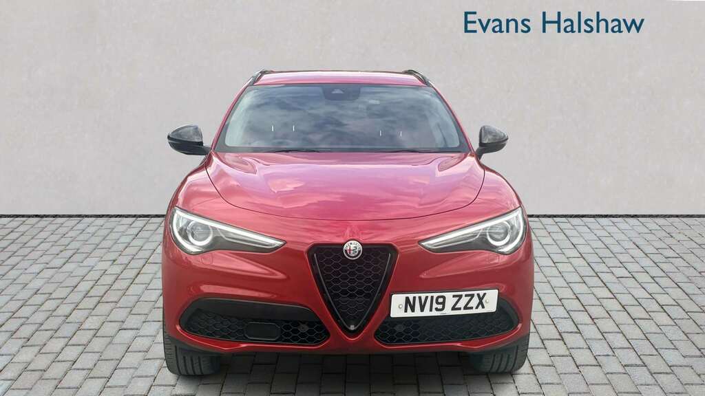 Alfa Romeo Stelvio 2.0 Turbo 200 Nero Edizione 2019 NV19ZZX Red #3