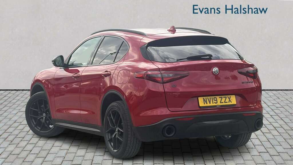 Alfa Romeo Stelvio 2.0 Turbo 200 Nero Edizione 2019 NV19ZZX Red #2