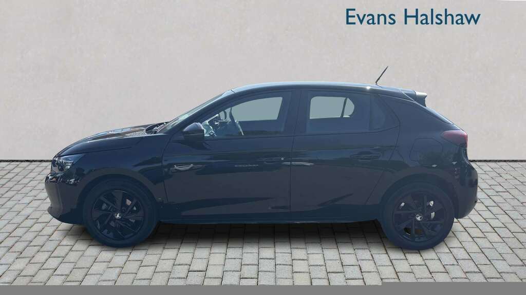 Vauxhall Corsa 1.2 Turbo Yes 2025 ML25FUM Black #3