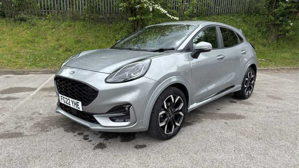 Ford Puma 1.0 Ecoboost Hybrid Mhev 155 St-line X 2022 FG22YHE Silver #6