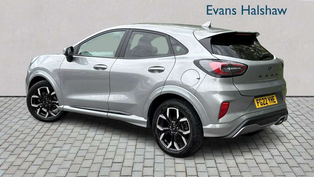 Ford Puma 1.0 Ecoboost Hybrid Mhev 155 St-line X 2022 FG22YHE Silver #2