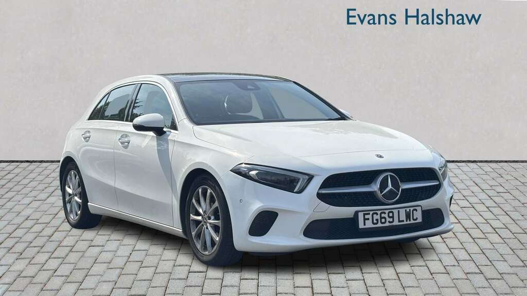 Mercedes-Benz A Class A180d Sport Premium Plus 2019 FG69LWC White