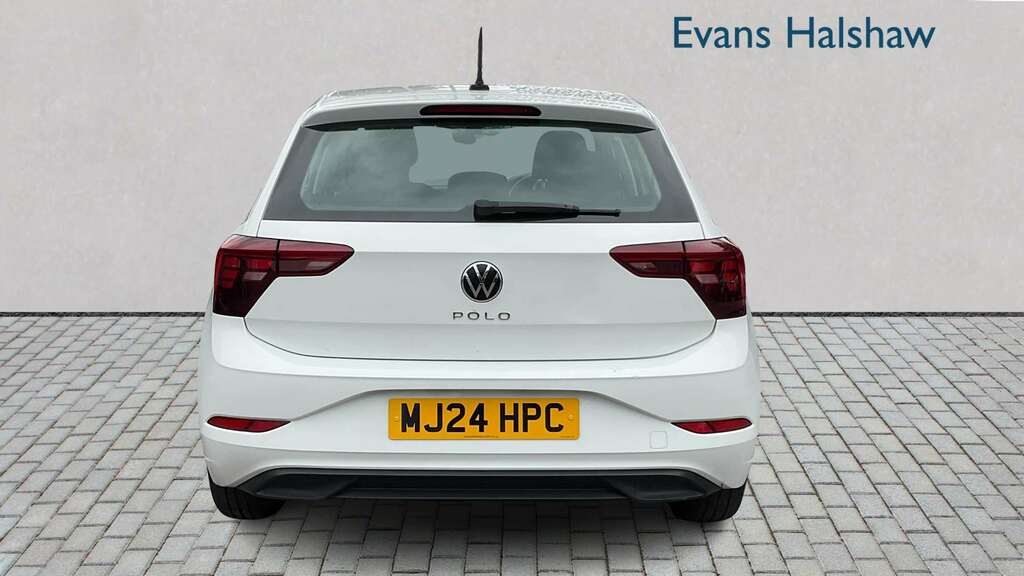 Volkswagen Polo 1.0 Tsi Life 2024 MJ24HPC White #4