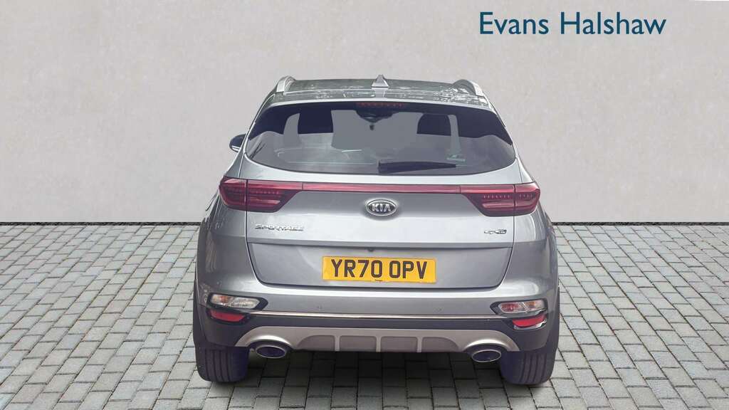 Kia Sportage 1.6T Gdi Isg Gt-line 2020 YR70OPV Silver #6