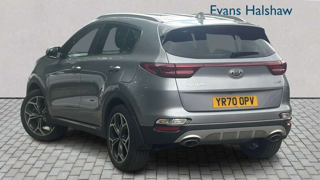 Kia Sportage 1.6T Gdi Isg Gt-line 2020 YR70OPV Silver #2
