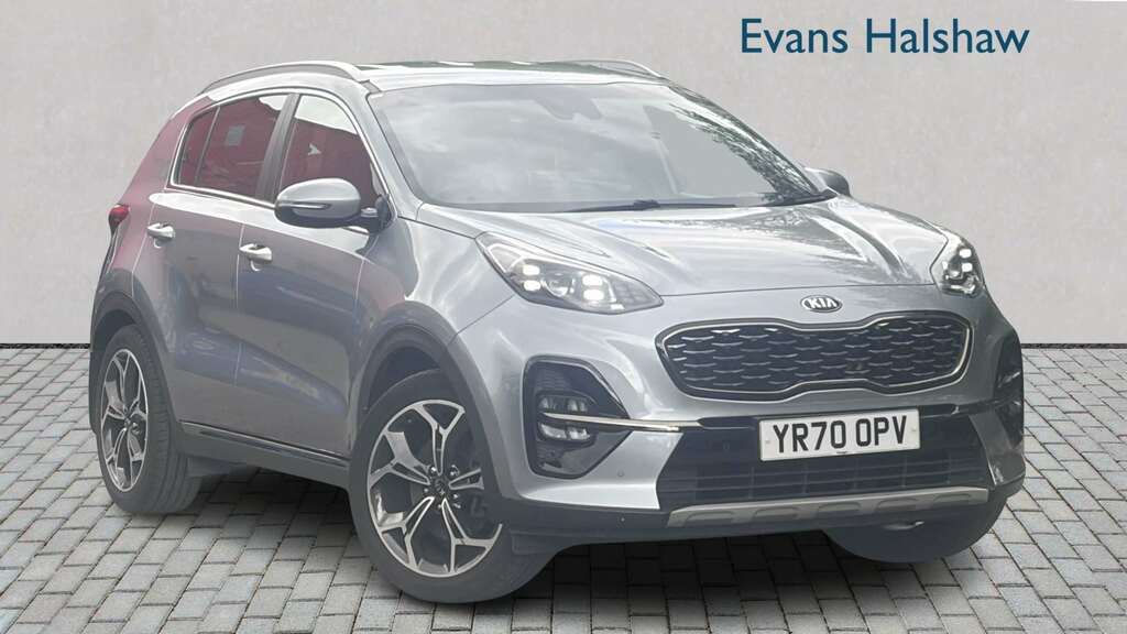 Kia Sportage 1.6T Gdi Isg Gt-line 2020 YR70OPV Silver