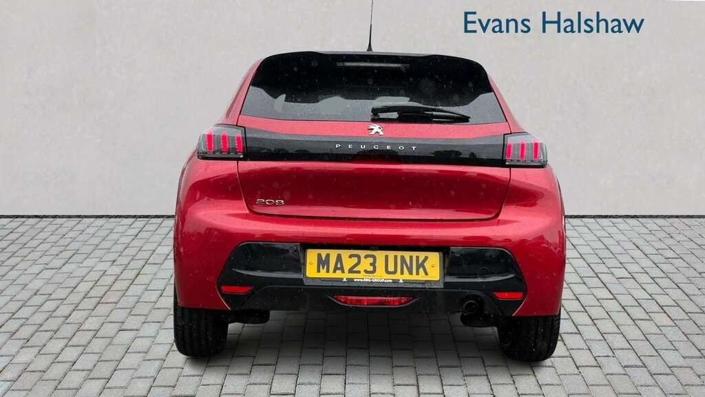 Peugeot 208 1.2 Puretech 100 Allure Premium Eat8 2023 MA23UNK Red #6