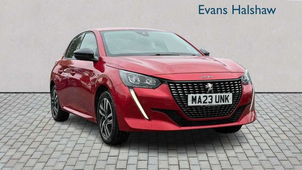 Peugeot 208 1.2 Puretech 100 Allure Premium Eat8 2023 Red