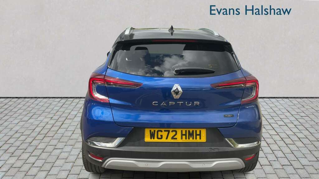 Renault Captur 1.6 E-tech Full Hybrid 145 Techno 2022 WG72HMH Blue #5