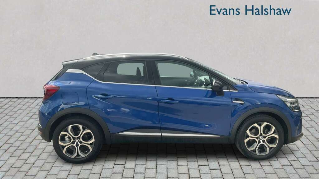 Renault Captur 1.6 E-tech Full Hybrid 145 Techno 2022 WG72HMH Blue #3