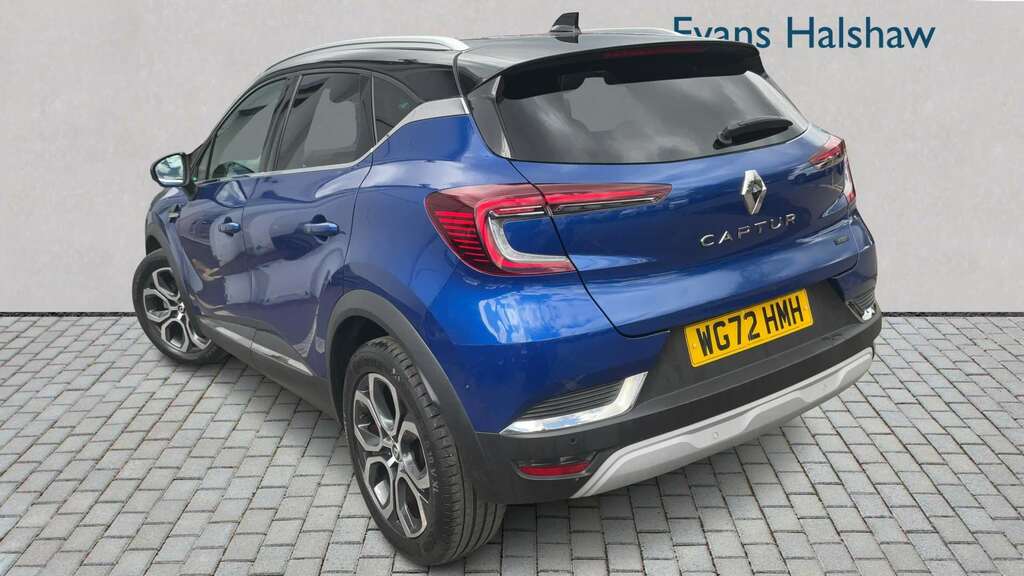 Renault Captur 1.6 E-tech Full Hybrid 145 Techno 2022 WG72HMH Blue #2