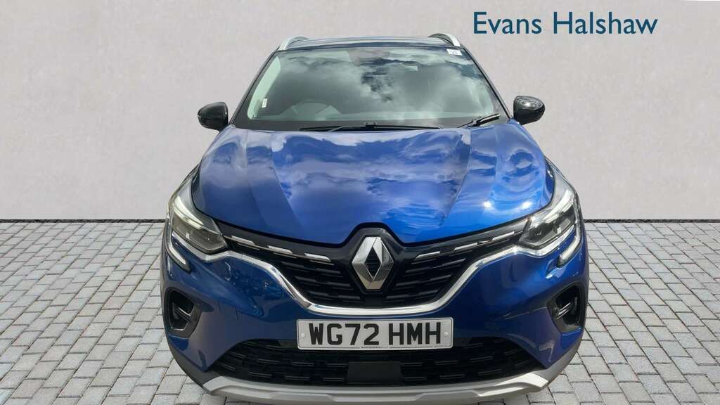 Renault Captur 1.6 E-tech Full Hybrid 145 Techno 2022 WG72HMH Blue #4