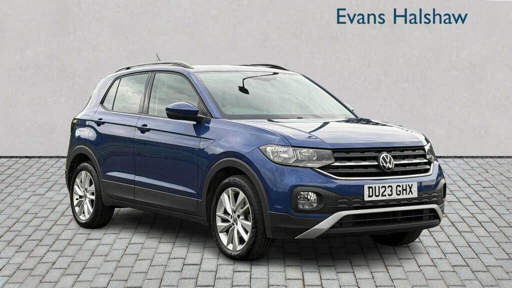 Volkswagen T-Cross 1.0 Tsi Se 2023 Blue