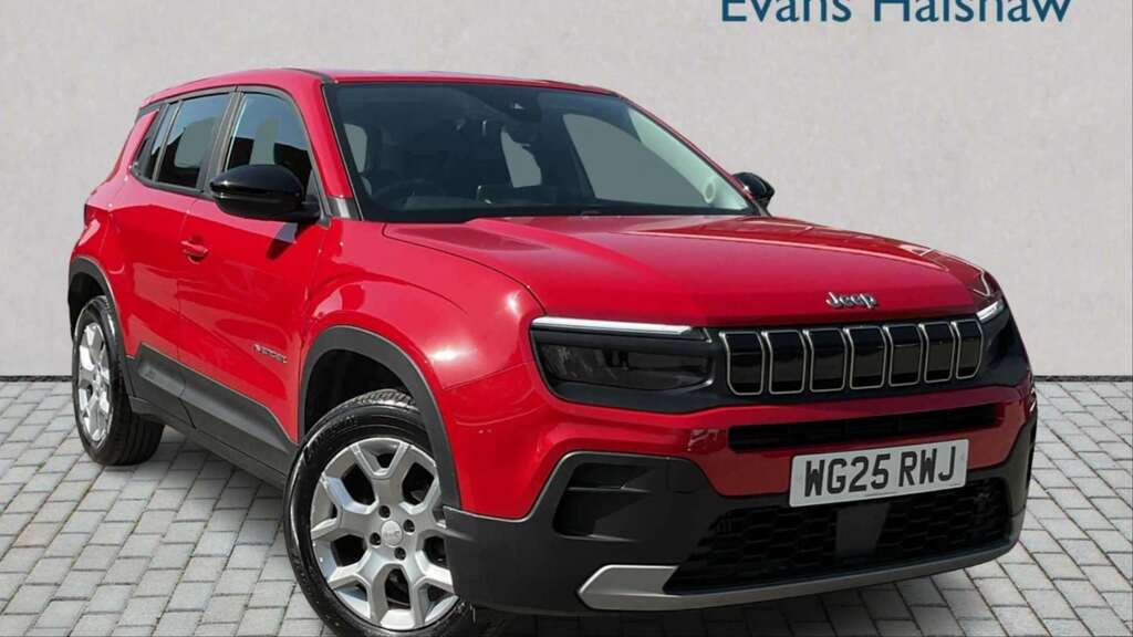 Jeep Avenger 1.2 Altitude 2025 Red