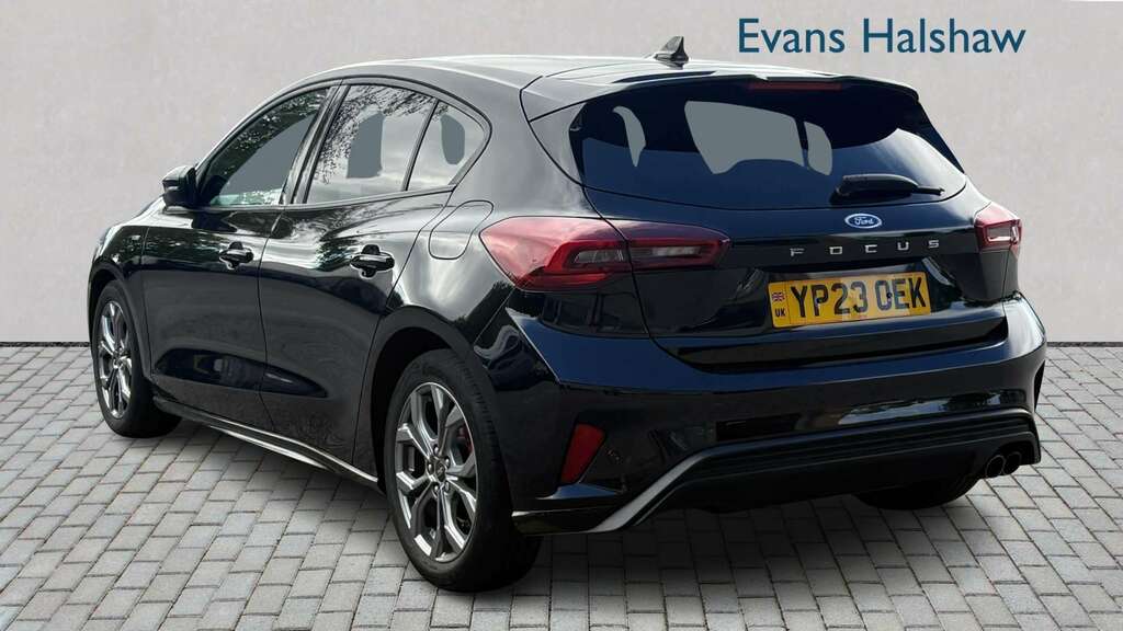 Ford Focus 1.0 Ecoboost St-line 2023 YP23OEK Black #2
