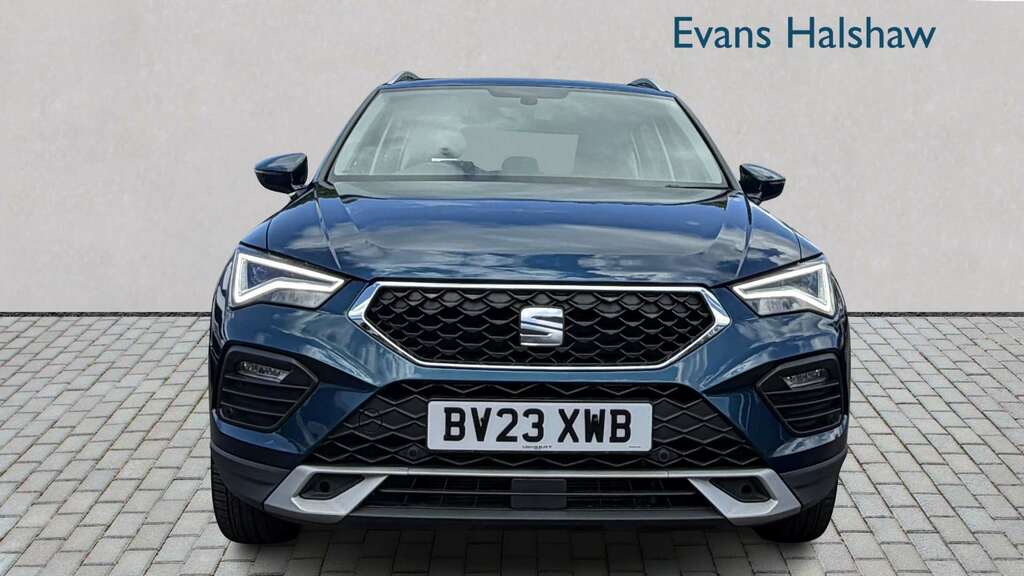 Seat Ateca 1.0 Tsi Se Technology 2023 BV23XWB Blue #4