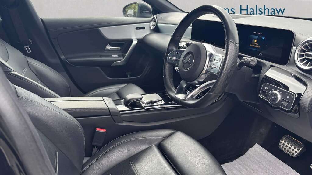 Mercedes-Benz CLA Class 220 Amg Line Premium Tip 2019 GF69HZL Black #3