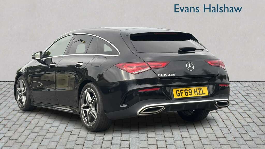 Mercedes-Benz CLA Class 220 Amg Line Premium Tip 2019 GF69HZL Black #2