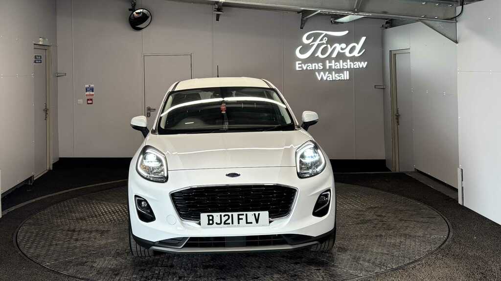 Ford Puma 1.0 Ecoboost Titanium 2021 BJ21FLV White #2