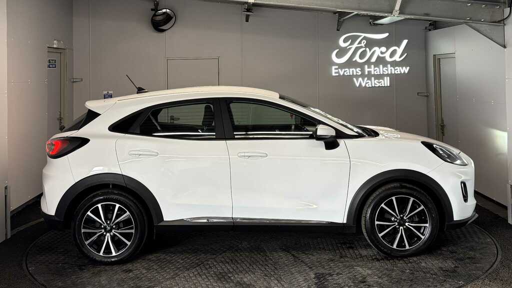 Ford Puma 1.0 Ecoboost Titanium 2021 BJ21FLV White #3