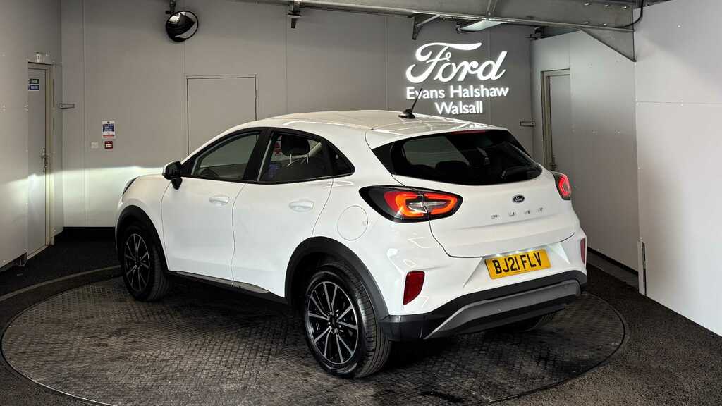 Ford Puma 1.0 Ecoboost Titanium 2021 BJ21FLV White #6