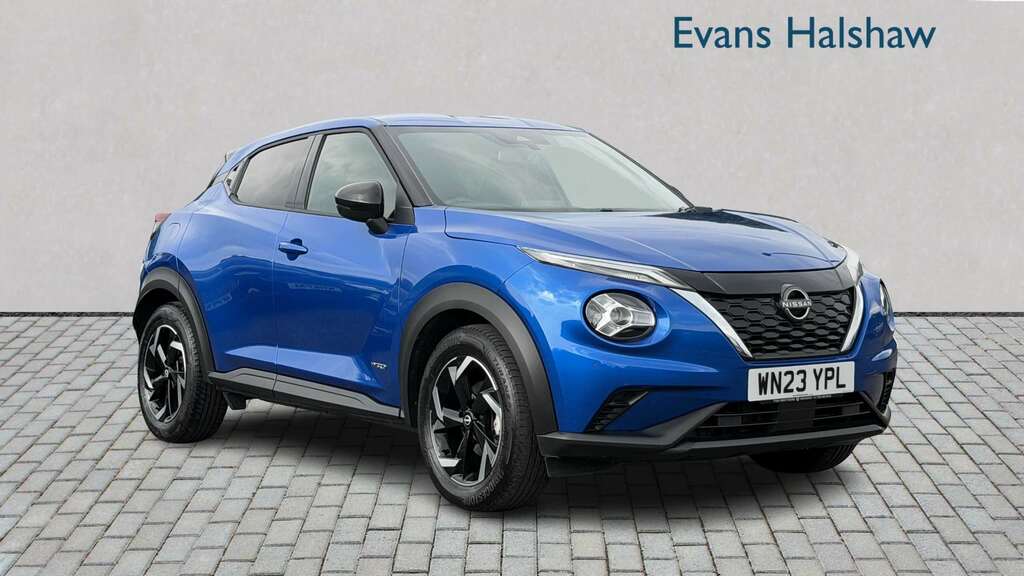 Nissan Juke 1.6 Hybrid N-connecta 2023 Blue