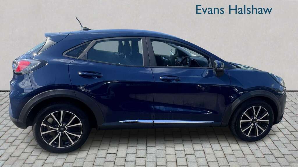 Ford Puma 1.0 Ecoboost Hybrid Mhev Titanium Dct 2023 BC72FRJ Blue #6