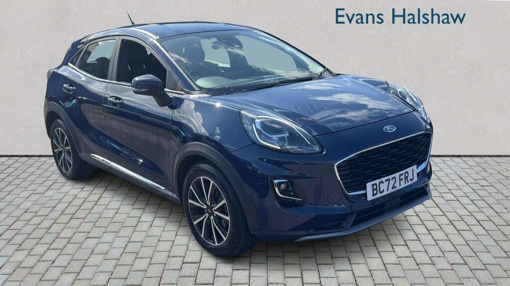 Ford Puma 1.0 Ecoboost Hybrid Mhev Titanium Dct 2023 Blue