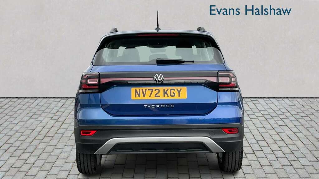 Volkswagen T-Cross 1.0 Tsi Se 2023 NV72KGY Blue #3