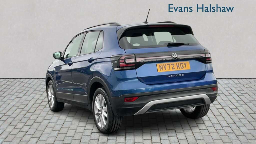Volkswagen T-Cross 1.0 Tsi Se 2023 NV72KGY Blue #2