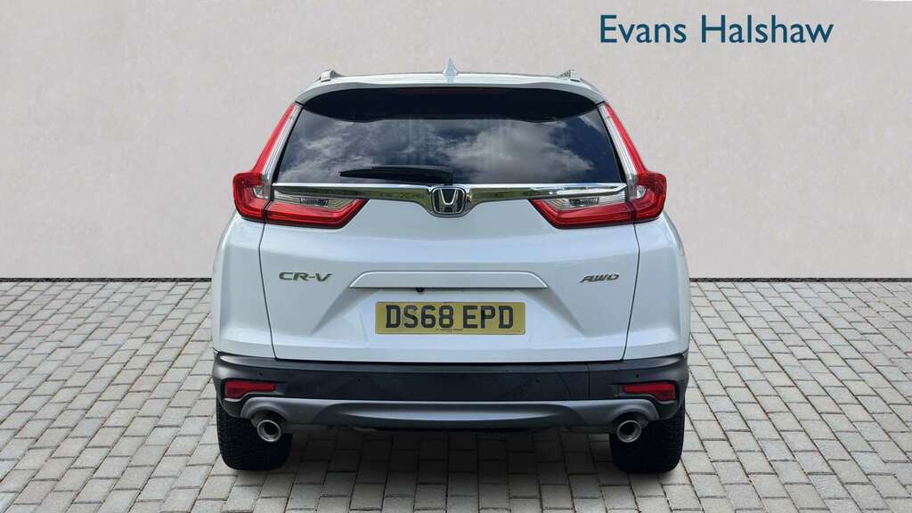 Honda Cr-V 1.5 Vtec Turbo Sr 2018 White #4