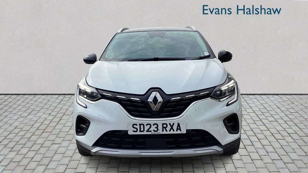 Renault Captur 1.6 E-tech Full Hybrid 145 Techno 2023 SD23RXA White #2