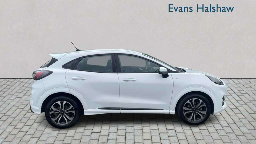 Ford Puma 1.0 Ecoboost Hybrid Mhev St-line Dct 2023 SN23LHG White #3
