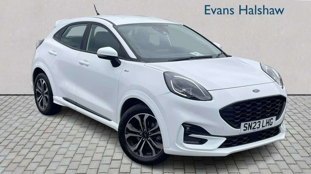 Ford Puma 1.0 Ecoboost Hybrid Mhev St-line Dct 2023 White