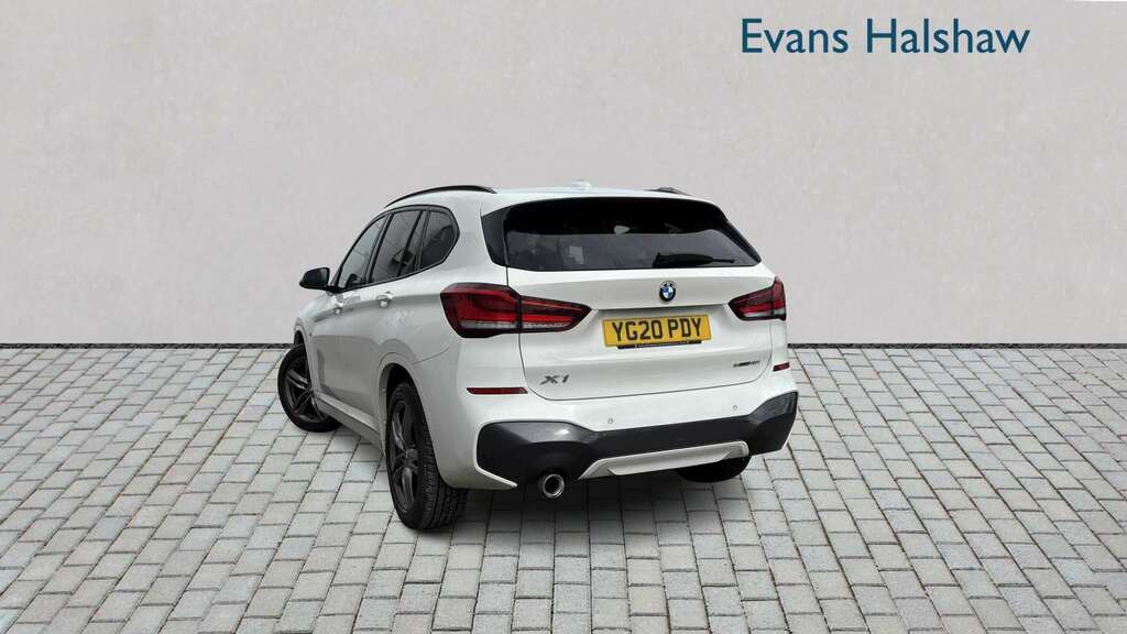 BMW X1 Sdrive 18I M Sport 2020 YG20PDY White #2