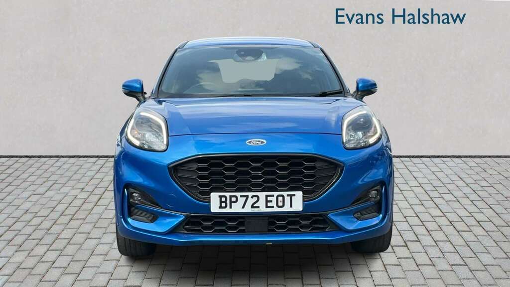 Ford Puma 1.0 Ecoboost Hybrid Mhev St-line Dct 2023 BP72EOT Blue #4