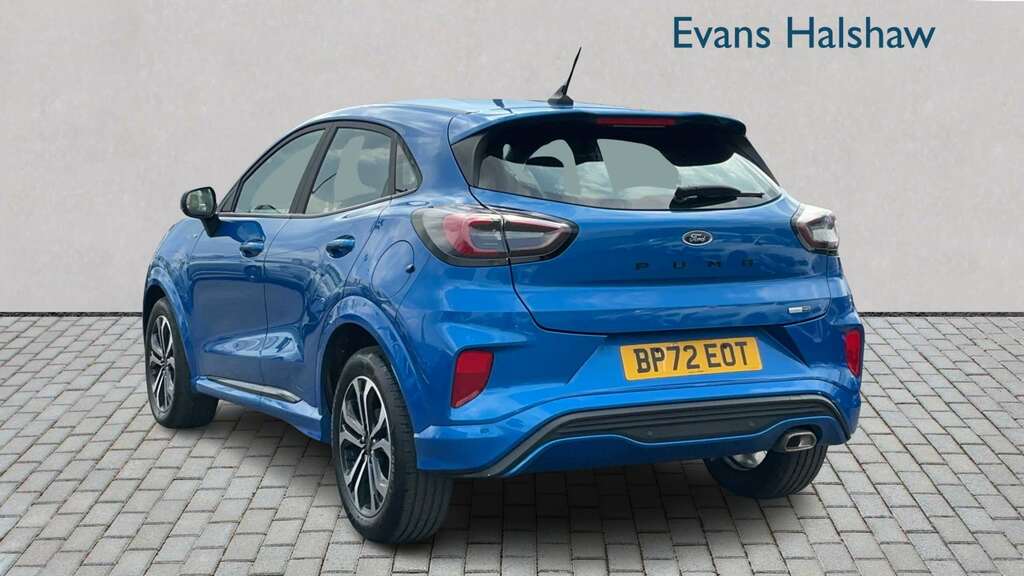 Ford Puma 1.0 Ecoboost Hybrid Mhev St-line Dct 2023 BP72EOT Blue #2