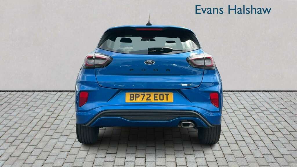 Ford Puma 1.0 Ecoboost Hybrid Mhev St-line Dct 2023 BP72EOT Blue #5