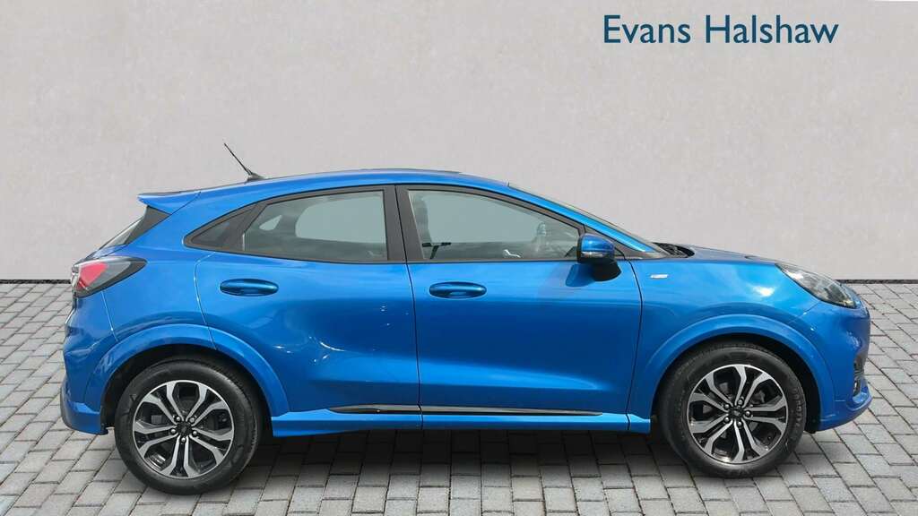 Ford Puma 1.0 Ecoboost Hybrid Mhev St-line Dct 2023 BP72EOT Blue #6