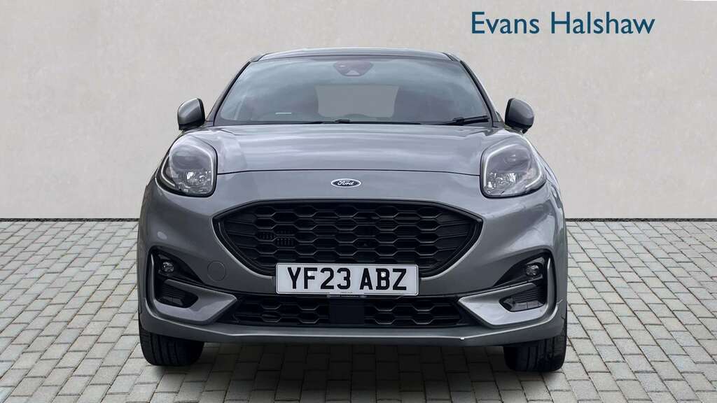 Ford Puma 1.0 Ecoboost Hybrid Mhev St-line Dct 2023 YF23ABZ Silver #2