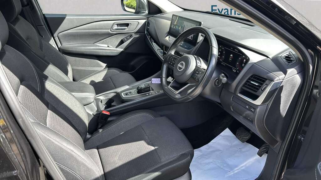 Nissan Qashqai 1.5 E-power N-connecta 2023 HK72KJX Black #3