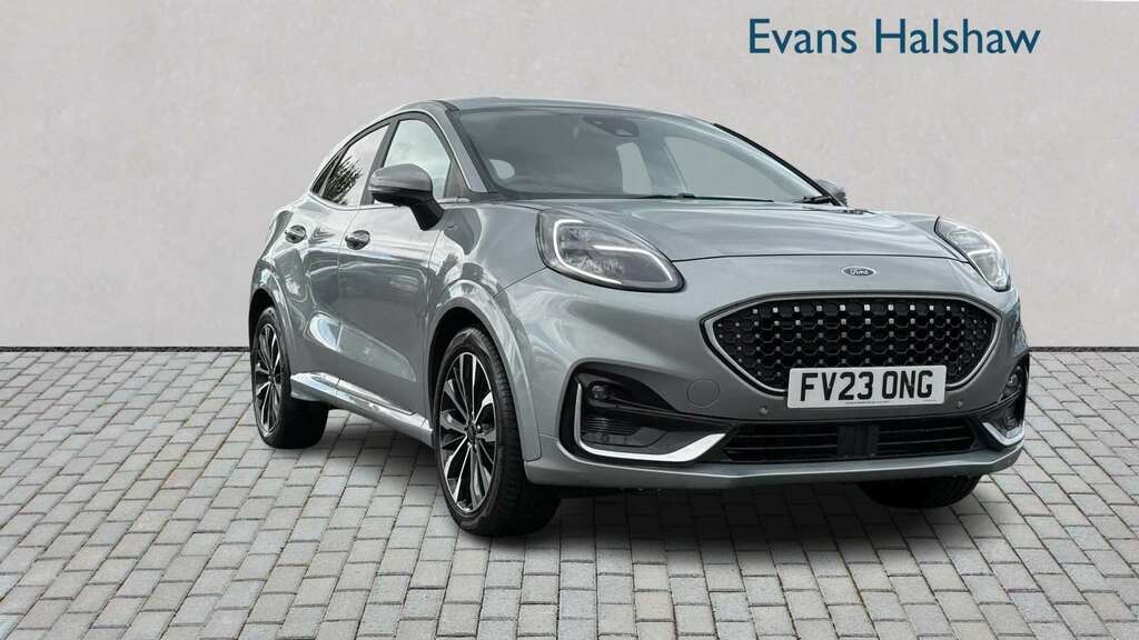 Ford Puma 1.0 Ecoboost Hybrid Mhev 155 St-line Vignale 2 Silver