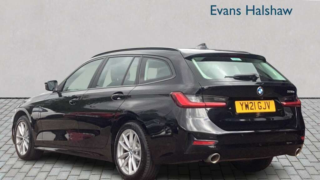 BMW 3 Series 330E Se Pro Step 2021 YW21GJV Black #2
