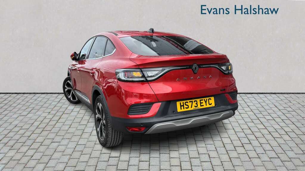 Renault Arkana 1.6 E-tech Fhev 145 Techno 2024 HS73EYC Red #2