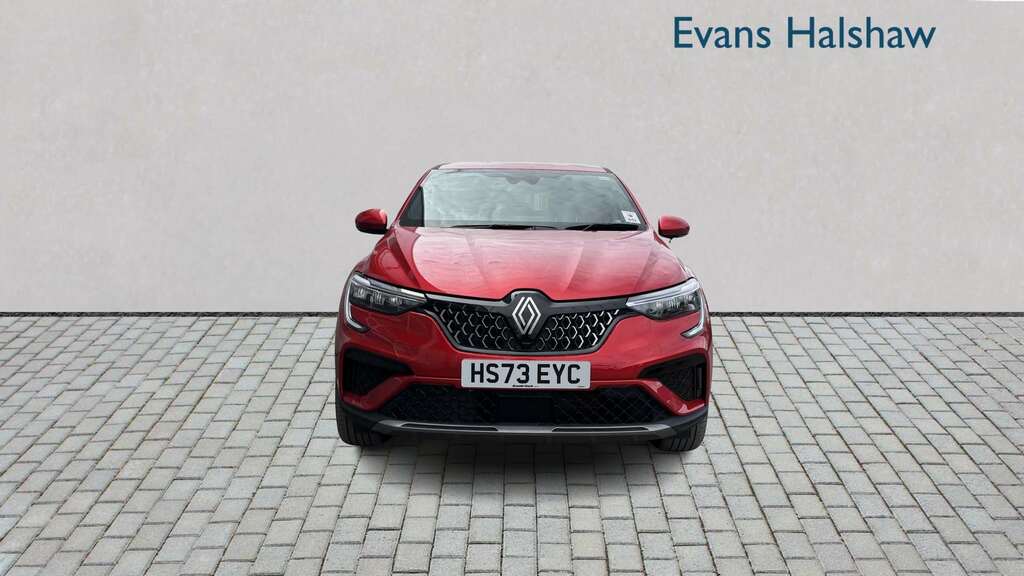 Renault Arkana 1.6 E-tech Fhev 145 Techno 2024 HS73EYC Red #4