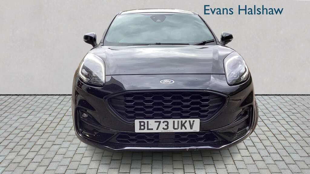 Ford Puma 1.0 Ecoboost Hybrid Mhev St-line Dct 2023 BL73UKV Black #3