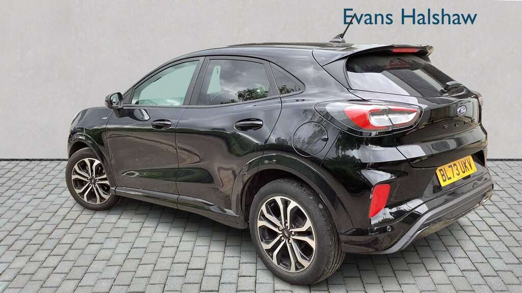 Ford Puma 1.0 Ecoboost Hybrid Mhev St-line Dct 2023 Black