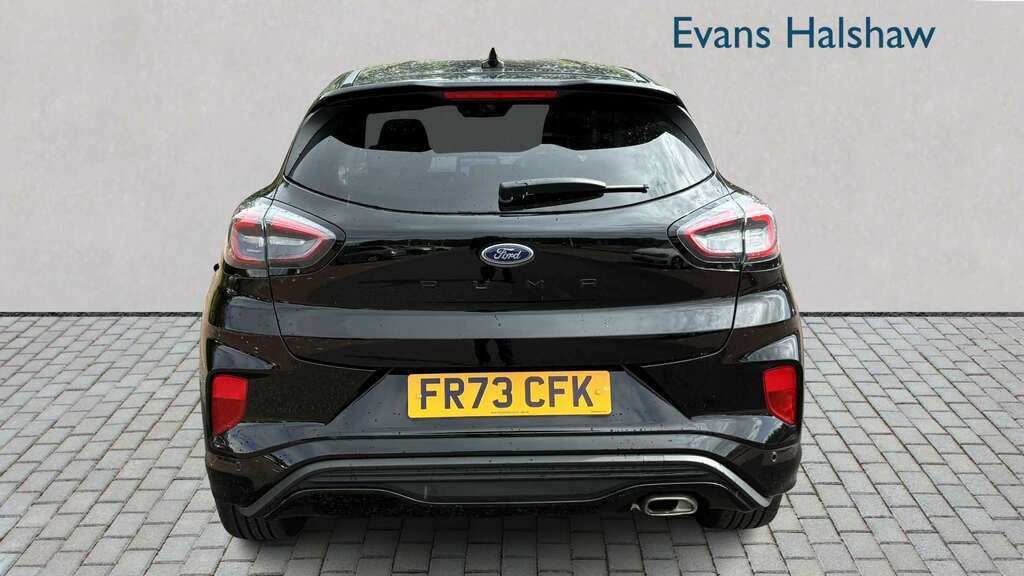 Ford Puma 1.0 Ecoboost Hybrid Mhev 155 St-line X 2024 FR73CFK Black #6