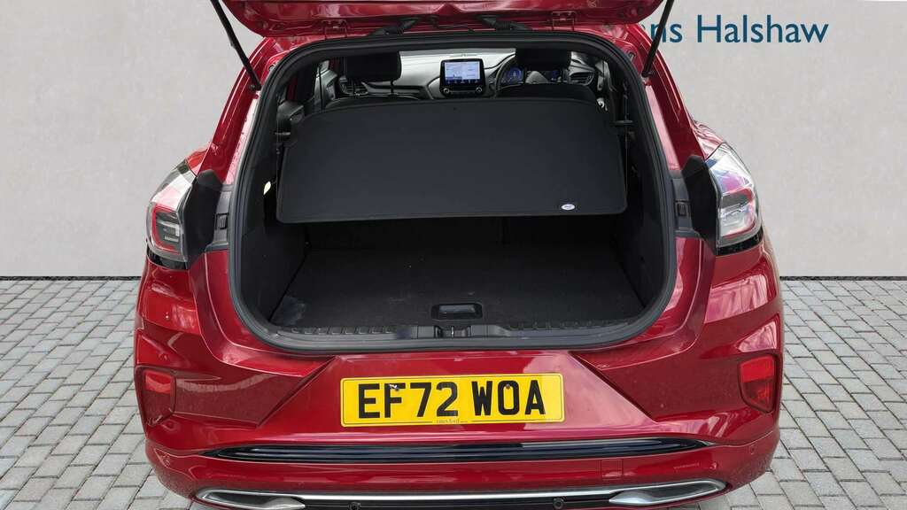 Ford Puma 1.0 Ecoboost Hybr Mhev 155 St-line Vignale Dct EF72WOA Red #5
